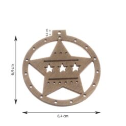 Puidust jõulukuulide komplekt Soodukas.Com