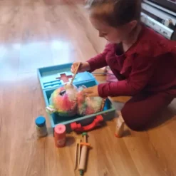 Puidust arsti ja hambaarsti mängukomplekt Soodukas.Com