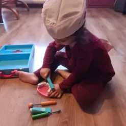 Puidust arsti ja hambaarsti mängukomplekt Soodukas.Com