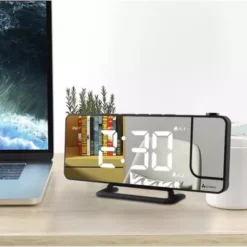 Projektoriga LED äratuskell peegliga Soodukas.Com