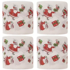 Jõuluteemaline tualettpaber 4tk Soodukas.Com