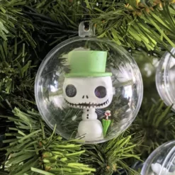 Läbipaistvad jõulukuulid 12 tk Soodukas.Com