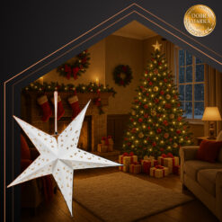 3D paberist LED täht – Soodukas.Com 3D paberist LED täht Soodukas.Com