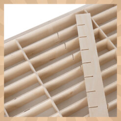 Puidust riiul mudelautodele Soodukas.Com