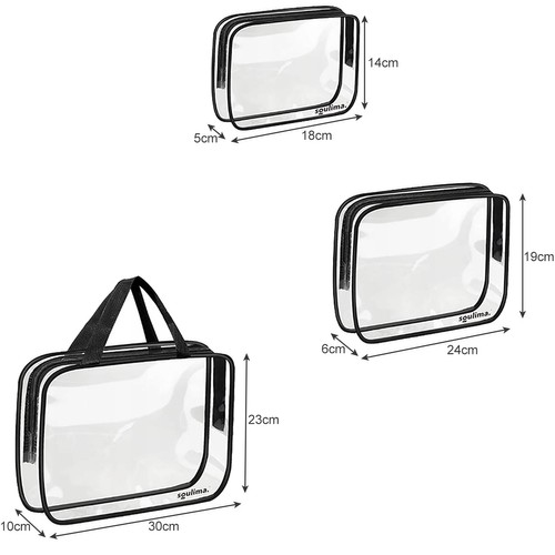 Läbipaistvad kosmeetikakotid 3tk – Soodukas.Com Läbipaistvad kosmeetikakotid 3tk - Image 4