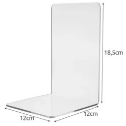 Läbipaistvad raamatuhoidjad 6tk Soodukas.Com