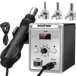 Kuumõhu jootmisjaam LCD-ekraaniga