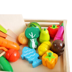 Puidust lõigatavad toiduained ja tarvikud – 34 osa Soodukas.Com