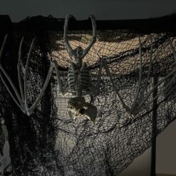 Nahkhiire skelett - dekoratsioon 30 cm Soodukas.Com