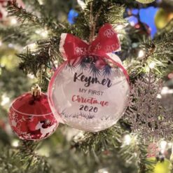 Läbipaistvad jõulukuulid 10 cm Soodukas.Com