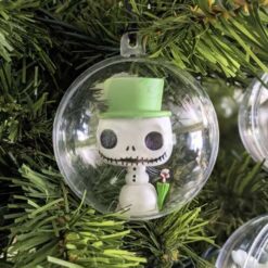 Läbipaistvad jõulukuulid 10 cm Soodukas.Com