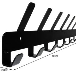 Seinale kinnitatav riidenagi 17 konksuga Soodukas.Com