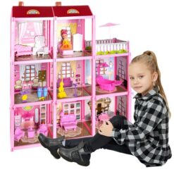 Kruzzel Dollhouse 65 cm Soodukas.Com