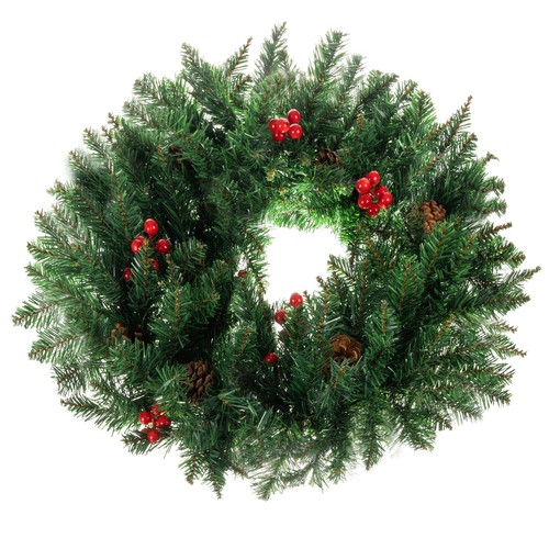 Christmas Wreath for Door Decorative Ornament Ornament 60cm Dense XXL – Soodukas.Com Christmas Wreath for Door Decorative Ornament Ornament 60cm Dense XXL