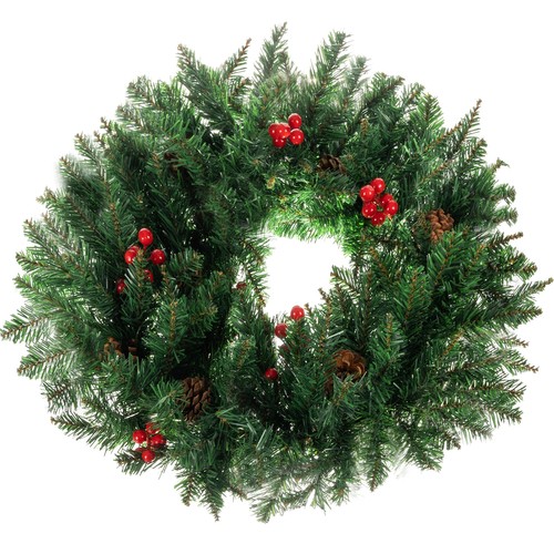 Christmas Wreath for Door Decorative Ornament Ornament 60cm Dense XXL – Soodukas.Com Christmas Wreath for Door Decorative Ornament Ornament 60cm Dense XXL - Image 8