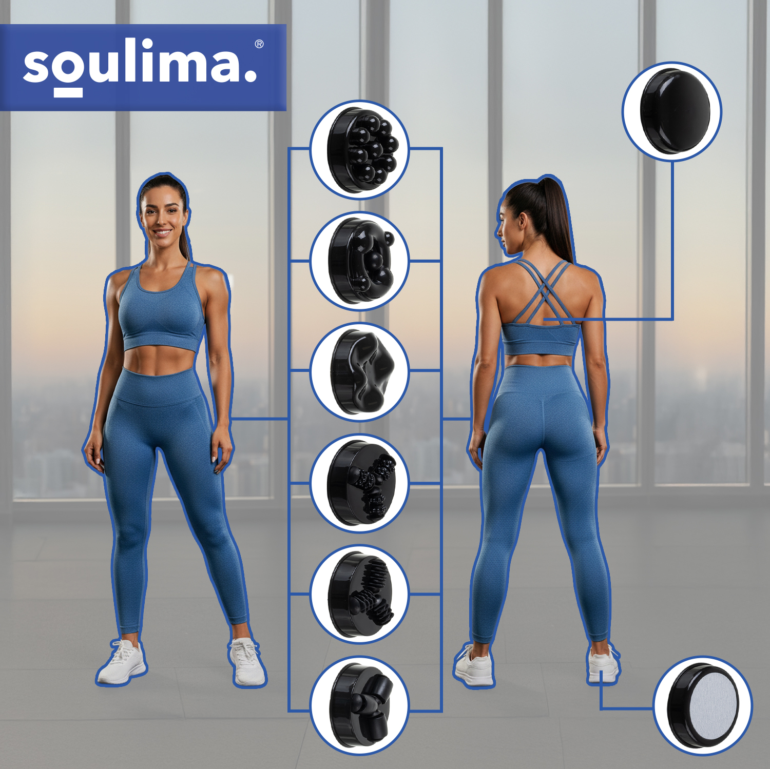 Tselluliidivastane kehamassaažiseade infrapunafunktsiooniga + 9 otsikut – Soodukas.Com Tselluliidivastane kehamassaažiseade infrapunafunktsiooniga + 9 otsikut - Image 10