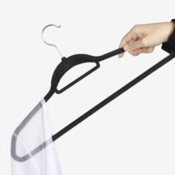 Clothes hanger 20pcs - black Ruhhy 22536 Soodukas.Com