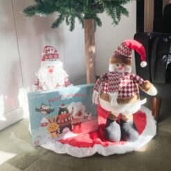 Teleskoopjalgadega jõululumeinimene 105 cm Soodukas.Com