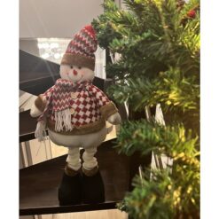 Teleskoopjalgadega jõululumeinimene 105 cm Soodukas.Com