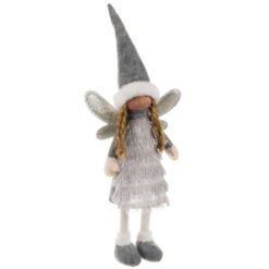 Fairy - Christmas figurine gray Ruhhy 22343 Soodukas.Com