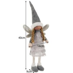 Fairy - Christmas figurine gray Ruhhy 22343 Soodukas.Com