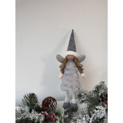 Fairy - Christmas figurine gray Ruhhy 22343 Soodukas.Com