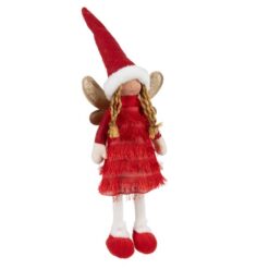 Fairy - Christmas figurine red Ruhhy 22346 Soodukas.Com