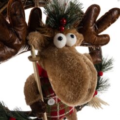 Christmas wreath for door - reindeer Ruhhy 22316 – Soodukas.Com Christmas wreath for door - reindeer Ruhhy 22316 Soodukas.Com