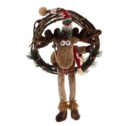 Christmas wreath for door - reindeer Ruhhy 22316 – Soodukas.Com Christmas wreath for door - reindeer Ruhhy 22316 Soodukas.Com