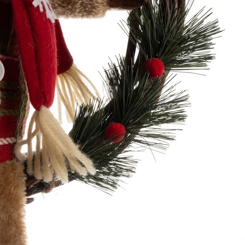 Christmas wreath for door - reindeer Ruhhy 22316 – Soodukas.Com Christmas wreath for door - reindeer Ruhhy 22316 - Image 8