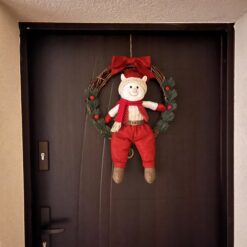 Christmas wreath for door - "Elf" Ruhhy 22350 Soodukas.Com