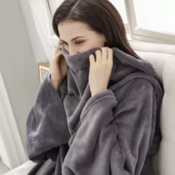 Light gray sweatshirt and bathrobe Ruhhy 22649 Soodukas.Com