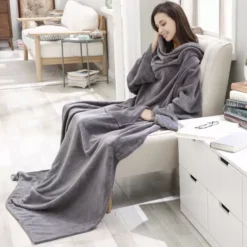 Light gray sweatshirt and bathrobe Ruhhy 22649 Soodukas.Com