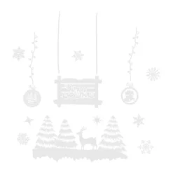 Christmas window stickers Ruhhy 22253 Soodukas.Com