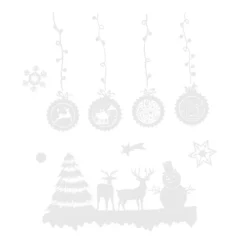 Christmas window stickers Ruhhy 22253 Soodukas.Com