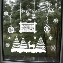 Christmas window stickers Ruhhy 22253 Soodukas.Com