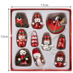 Baubles/Christmas tree pendants 10pcs Ruhhy 22943 Soodukas.Com