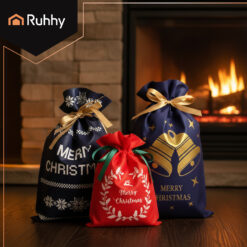 Christmas bags - set of 8 Ruhhy 22251 Soodukas.Com