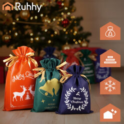 Christmas bags - set of 8 Ruhhy 22251 Soodukas.Com