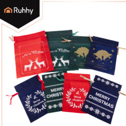 Christmas bags - set of 8 Ruhhy 22251 Soodukas.Com
