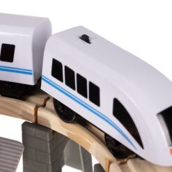 70-osaline puidust raudtee isesõitva rongiga Soodukas.Com