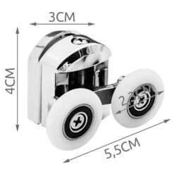 Shower cabin wheels - 8 pcs. Ruhhy 22900 Soodukas.Com
