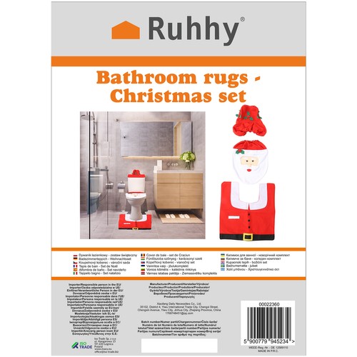 Bath mat - Christmas set Ruhhy 22360 – Soodukas.Com Bath mat - Christmas set Ruhhy 22360 - Image 3