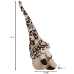 Standing gnome gray - LED light 23754 Soodukas.Com