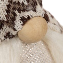 Standing gnome gray - LED light 23754 Soodukas.Com