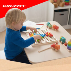 Värviline puidust mosaiikmäng Soodukas.Com