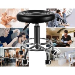 Reguleeritava kõrgusega juuksuritool ratastel Soodukas.Com