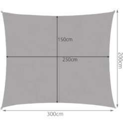 Ristkülikukujuline päikesevari puri Soodukas.Com