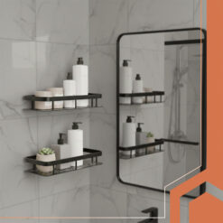 Seinale kinnitatav dušinurkriiul Soodukas.Com