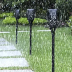 Päikesepatareiga aiatõrvik LED Soodukas.Com